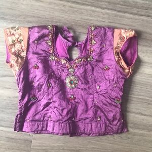 Handmade Indian Beaded Top